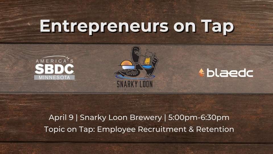 Entrepreneurs on Tap - April 9th