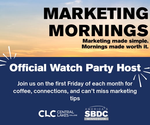 Watch Party Host MARKETING MORNINGS (Facebook Post)